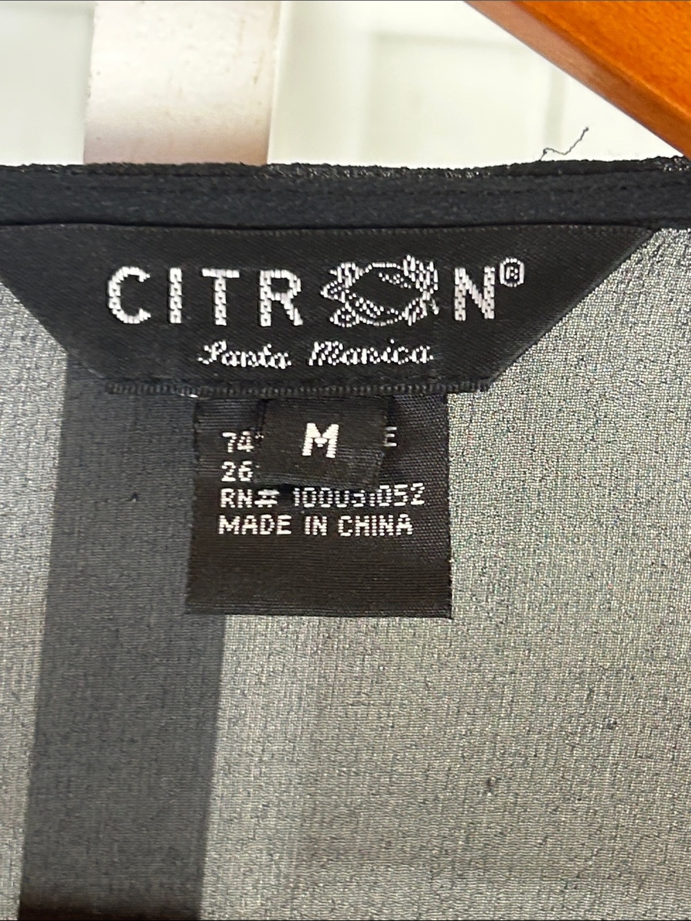 Citron Santa Monica Hummingbird Sheer Silk Blend Cardigan M - Picture 2 of 12